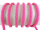 Round cord 100% cotton - 8 mm strong pink