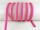 Round cord 100% cotton - 8 mm strong pink