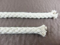 Rundkordel 100% Baumwolle - 8 mm  beige