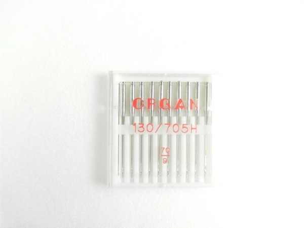 ORGAN - 10 universal needles size 70/10/flat piston