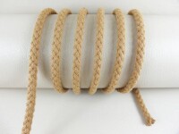 Round cord 100% cotton - 8 mm caramel
