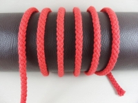 Round cord 100% cotton - 8 mm red