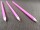 Chalk pen with brush - set of 3 pink