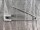 Kilt - Sicherheitsnadeln Modell "Farfalla - Hat-Strass"  76 x 15 mm / silber