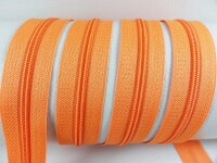 Endlos-Reißverschluss Modell "Holiday" 3 mm (für Lang-Zipper) orange