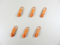 Zipper - lang Modell "Holiday" 3 mm  orange