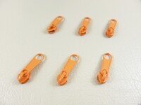 Zipper - lang Modell "Holiday" 3 mm  orange