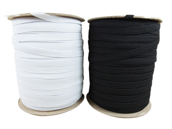 Rubber strand model "Braided" (200 m) roll - economy pack - width [5 mm]