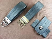Kunstleder Taschen-Gurtband "Cora" - 40 mm schwarz