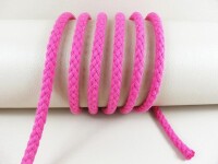 Rundkordel 100% Baumwolle - 8 mm  pink