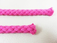 Rundkordel 100% Baumwolle - 8 mm  pink