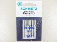 SCHMETZ - 5 jeans needles size 90/14 flat piston