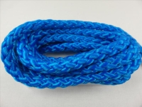 Decorative cord / cord - 10 mm / medium blue