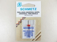 SCHMETZ - Zwillings-Universal Nadel 3,0 / 90 Flachkolben