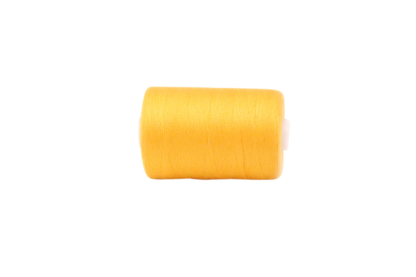 Nähgarn "Sera" 100 % Polyester / 1000 yd. / Stärke 120 gold-gelb