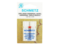 SCHMETZ - Triple needle universal needle 2.5 / 80 / flat...