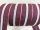 Endlos- Reißverschlüsse Modell "Brilliant" Nr. 7 / mit silberner Spirale / bordeauxrot-silber