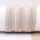 Endlos- Reißverschlüsse Modell "Brilliant" Nr. 7 / mit silberner Spirale / hell beige-silber