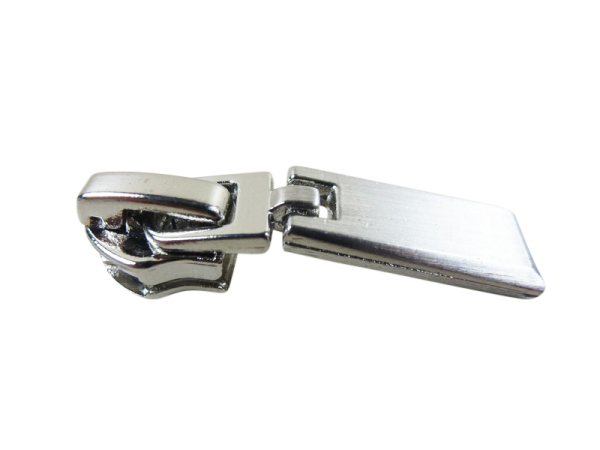 Pocket zipper / zipper No. 7 model "Brilliant" LUX - silver