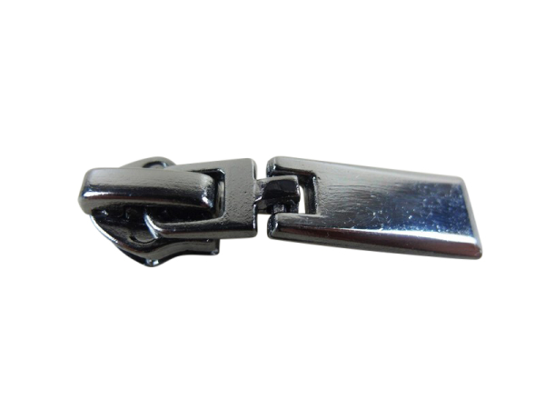 Pocket zipper / zipper No. 7 model "Brilliant" LUX - platinum
