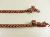Decorative cord/cord cord 7 mm hazelnut
