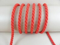 Decorative cord/cord cord 7 mm red