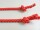Decorative cord/cord cord 7 mm red