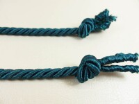 Decorative cord/cord cord 7 mm fir green