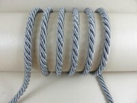 Decorative cord/cord cord 7 mm gray