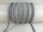 Decorative cord/cord cord 7 mm gray