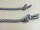 Decorative cord/cord cord 7 mm gray