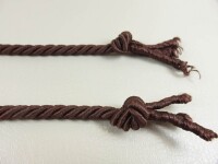 Dekokordel/ Kordelschnur 7 mm braun