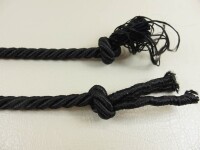 Decorative cord/cord cord 7 mm black
