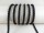 Decorative cord/cord cord 7 mm black
