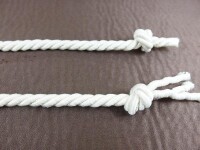 Decorative cord/cord cord 7 mm cream