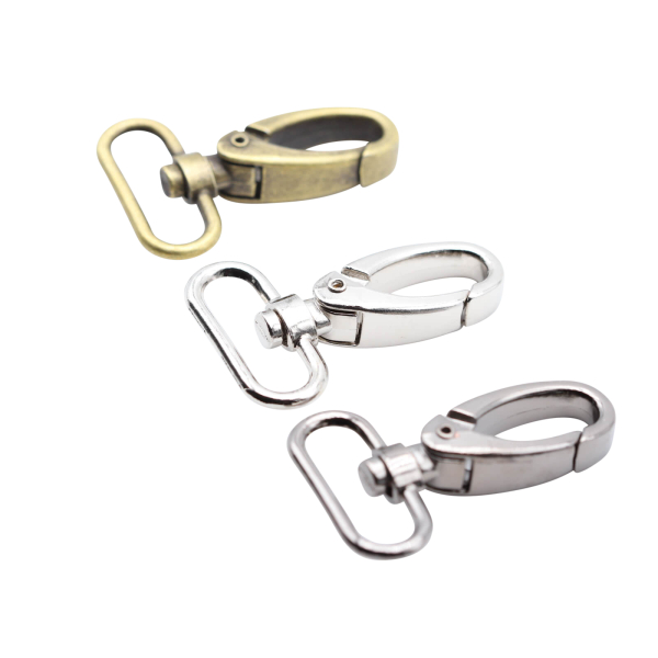 Karabinerhaken Modell Original-Pro 30 mm / altmessing