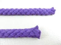 Rundkordel 100% Baumwolle - 8 mm lila