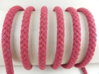 Round cord 100% cotton - 8 mm wine red