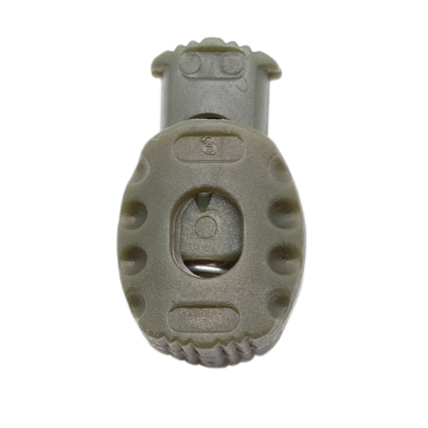 Kordelstopper - granate - für Kordeln bis 6 mm Ø armeegrün