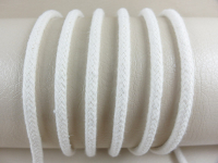Round cord 100% cotton - 5 mm cream white