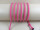 Round cord 100% cotton - 5 mm pink