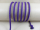 Round cord 100% cotton - 5 mm purple