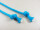 Rundkordel 100 % Baumwolle - 5 mm türkis