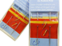 FADEN-FEE - 2er-Set Reparaturnadel / extra fein & normal