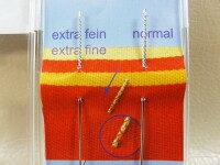FADEN-FEE - Set of 2 repair needles / extra fine &...