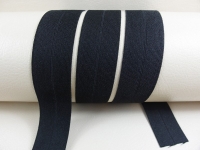 Folding rubber band - binding for bags [30 mm] black
