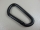 Aluminum snap hook model "Black" 75 x 40 mm / black