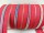 Endlos- Reißverschlüsse Modell "Brilliant" Nr. 7 / mit regenbogen Spirale / rot