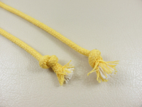 Round cord 100% cotton - 3.5 mm rapeseed yellow