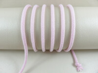 Rundkordel 100 % Baumwolle - 3,5 mm rosa